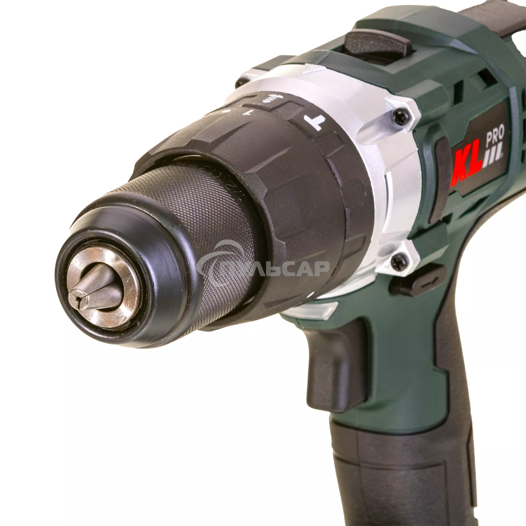 Профессиональный ударный шуруповерт KLPRO KLDM18-20 (18В, Li-ion-2шт, 2.0А·ч, 40Нм, 2 скорости, подсветка, магнитная бита,З/У,в кейсе)