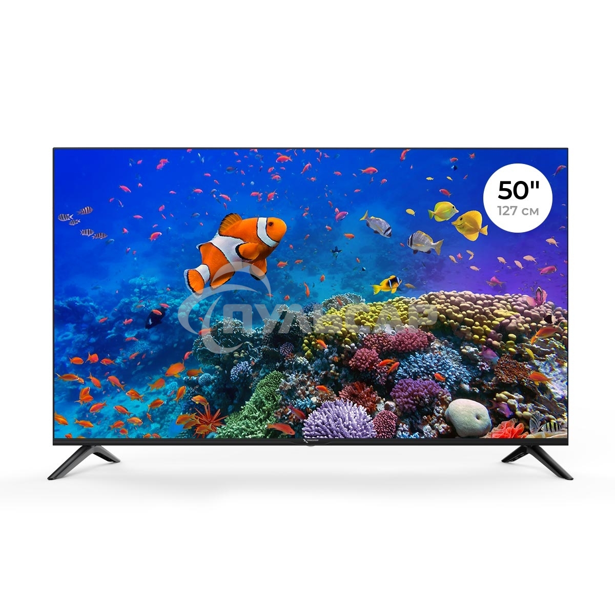 Телевизор Триколор 50” H50U5500SA черный Direct LED UHD 60Hz Smart