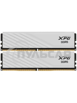 Оперативная память XPG Lancer Blade, DDR5, 32Gb (2x16Gb), 5600MHz, CL46, DIMM, с радиаторами, белый