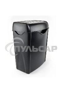 Шредер Heleos УД15-2 черный/серебристый (секр.Р-2) ленты 12лист. 15лтр. скобы пл.карты