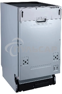 Встраиваемая посудомоечная машина Бирюса DWB-410/6, черный, 44.8 см, 10 компл., 47 дБ, класс A++