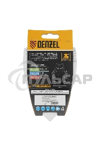 Треугольник абразивный Denzel на ворc. подложке под 