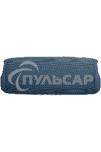 Портативная акустика JBL Flip 6 синий, Bluetooth 5.1, время воспроизведения 12 ч, емкость аккумулятора 4800 mAh, время заряда 2,5 ч, синий