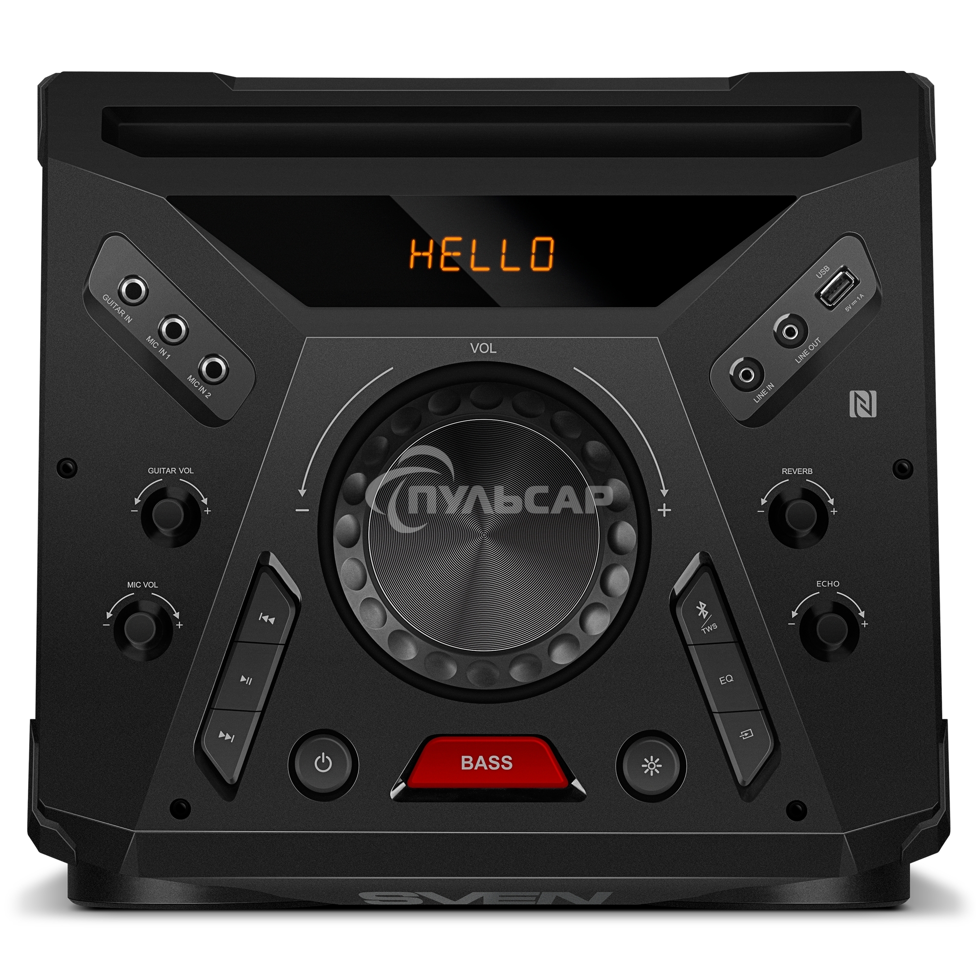 Колонка для вечеринок Sven PS-1900 черный (SV-022037)