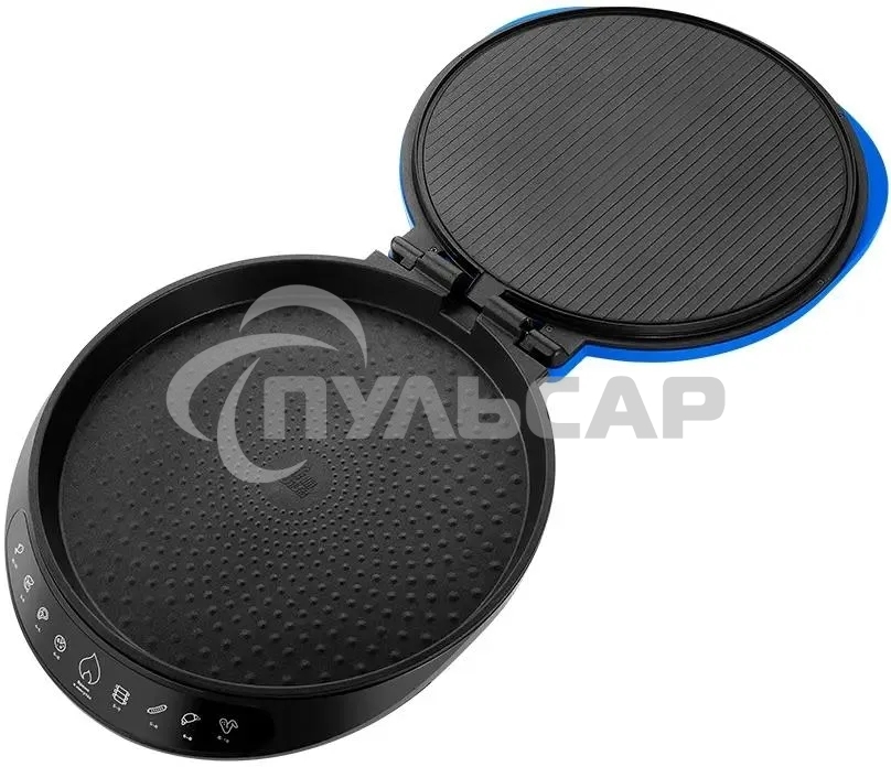 Пиццамейкер Kitfort КТ-3680 1800Вт синий/черный