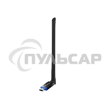 Двухдиапазонный Wi-Fi адаптер Tenda U11 Pro 2,4/5 ГГц, до 900 Мбит/с, передатчик 20 dBm, подключение USB 2.0, 1х6dBi