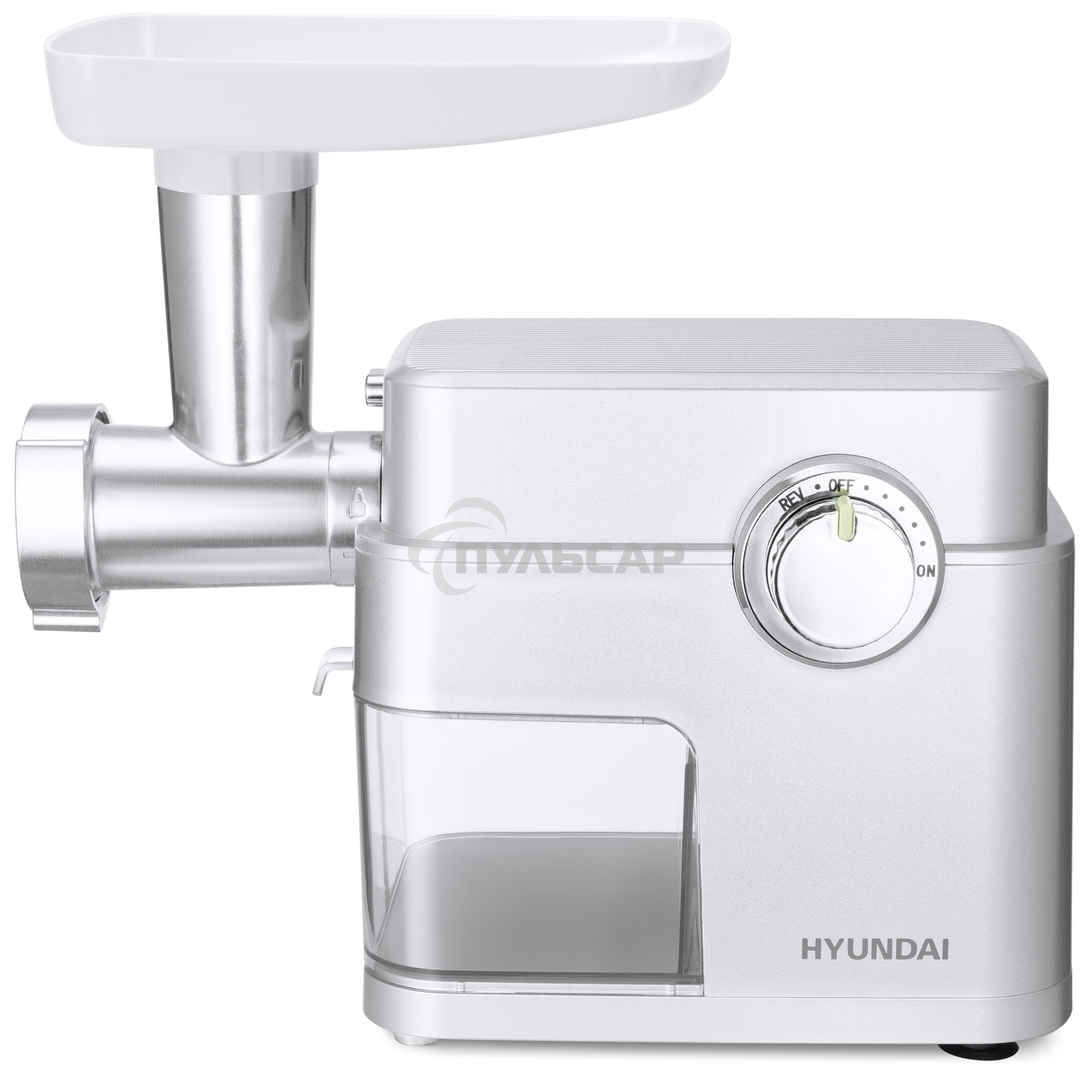 Мясорубка электрическая Hyundai HY-MG5591 1900Вт серебристый