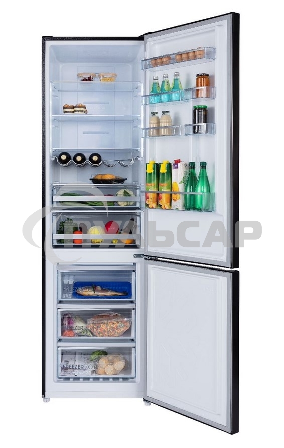 Холодильник Thomson BFC30EI03 двухкамерный черный 257/94 л морозилка снизу