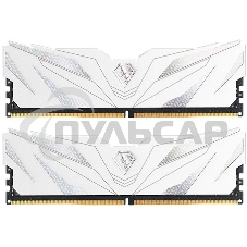 Оперативная память NETAC Shadow II, DDR5, 32Gb (2x16Gb), 6000 MHz, CL38, DIMM, с радиатором, белый