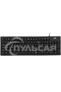 Комплект клавиатура + мышь проводной Genius KM-100SE клавиатура+мышь, USB. черный (31330009402)