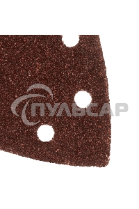 Треугольник абразивный Denzel на ворc. подложке под 