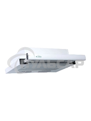 Вытяжка телескопическая Elikor Интегра 50П-400-В2Л белый, 50 см, 400 куб. м/ч, 55 дБ