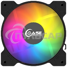 Вентилятор для корпуса Powercase M2_6P черный, 120 мм, 1200 об/мин, 29.58 дБ, 6 pin