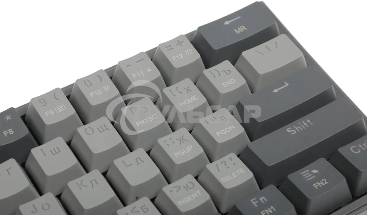 Клавиатура проводная REDRAGON Fizz RU,Rainbow,красные свитчи, механическая