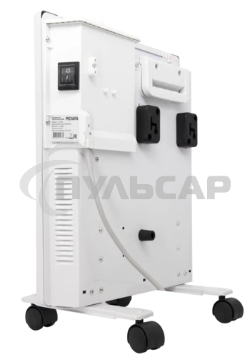 Конвектор Ресанта ОК-500, белый, 500 Вт, 5 м2, термостат 67/4/9