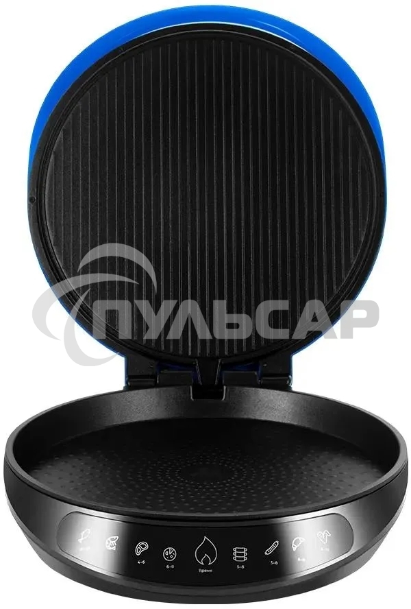 Пиццамейкер Kitfort КТ-3680 1800Вт синий/черный