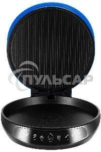 Пиццамейкер Kitfort КТ-3680 1800Вт синий/черный