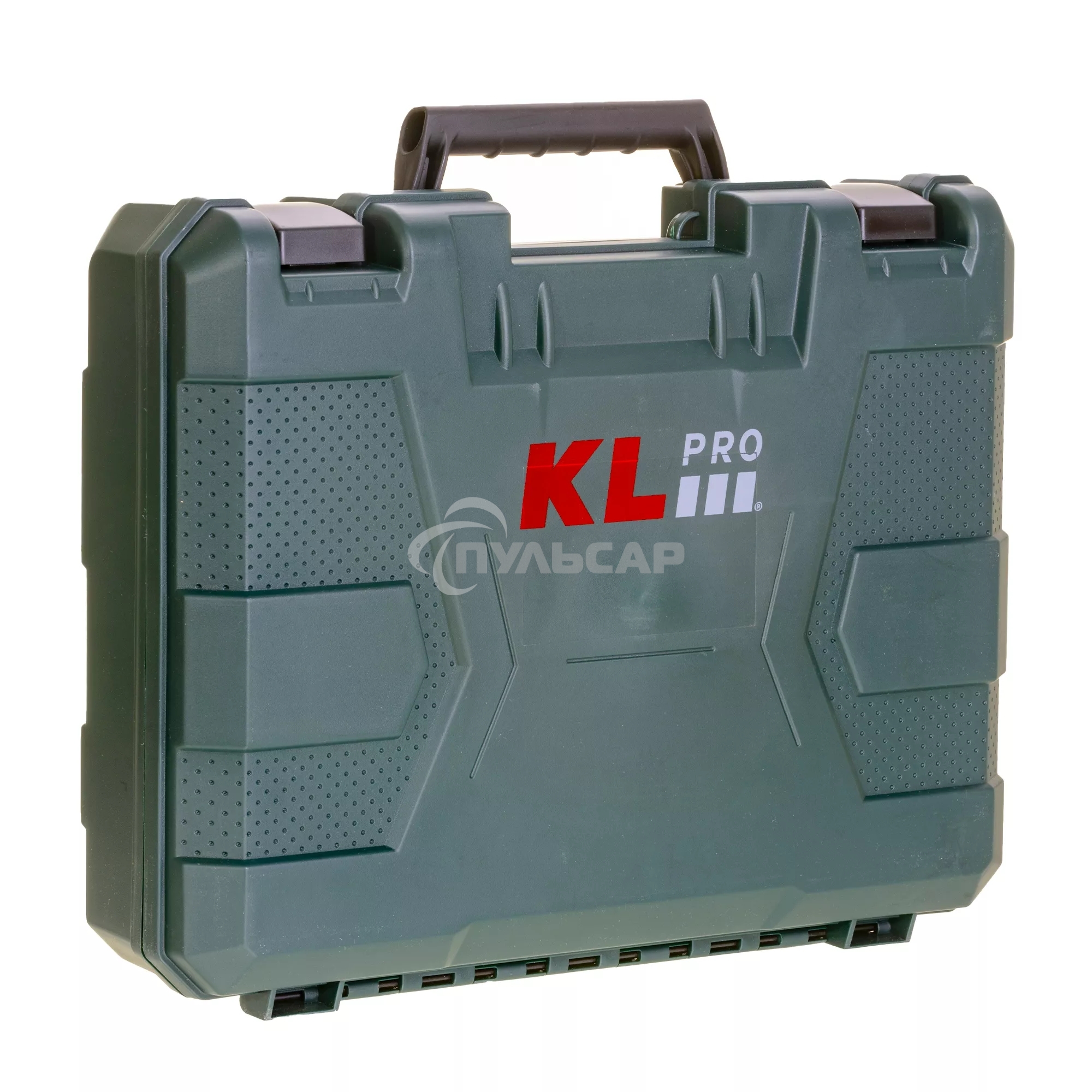 Профессиональный ударный шуруповерт KLPRO KLDM18-20 (18В, Li-ion-2шт, 2.0А·ч, 40Нм, 2 скорости, подсветка, магнитная бита,З/У,в кейсе)