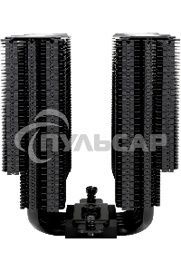 Кулер для процессора Thermalright Frost Coммander 140 черный (4-pin PWM, 158мм, Ni/CU, 8x5мм, 1x120мм+1x140мм, 82CFM/95.5CFM, 29.6dBA/30.2dBA, 1850RPM/1800RPM, S: 1700, 1200, 20XX, 115X, AM5, AM4)