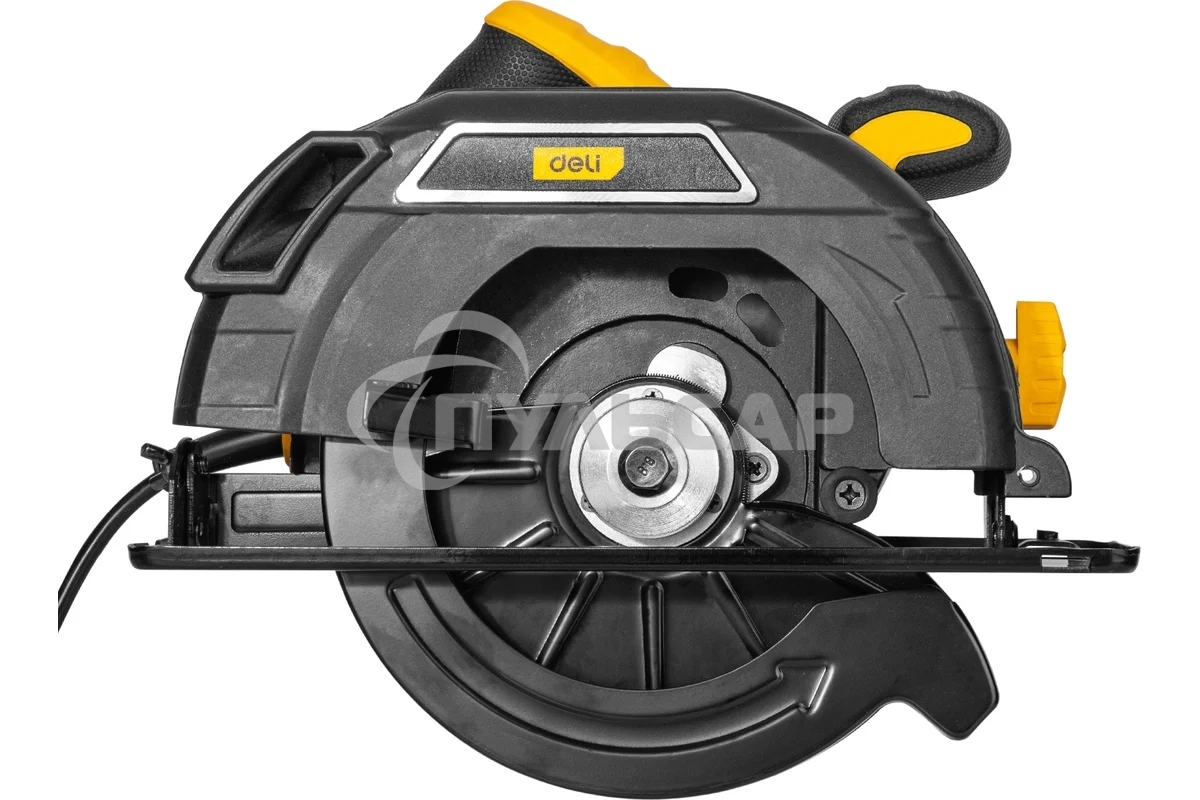 Циркулярная пила Deli DL-YJ185-E1 (1300Вт, 5300об/мин, диаметр диска 185мм)