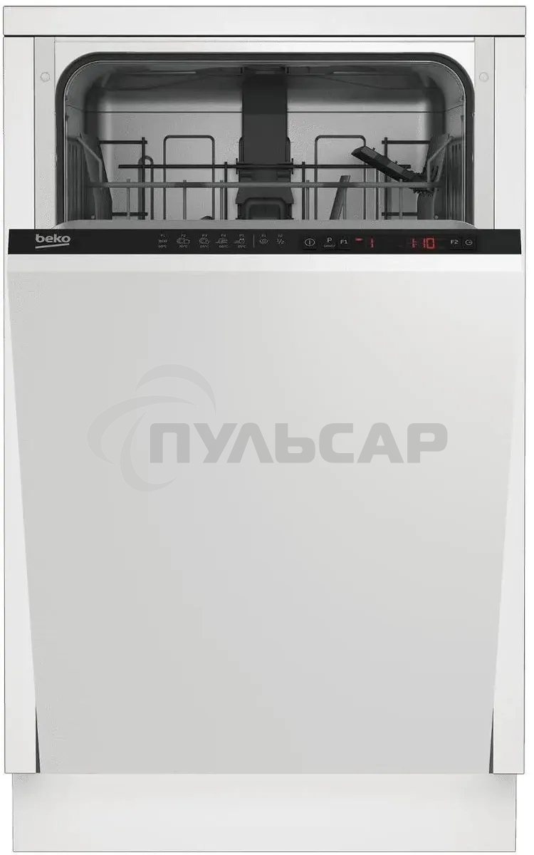 Встраиваемая посудомоечная машина Beko BDIS15961, черный, 44.8 см, 9 компл., 55 дБ, класс A