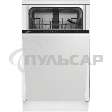 Встраиваемая посудомоечная машина Beko BDIS15961, черный, 44.8 см, 9 компл., 55 дБ, класс A