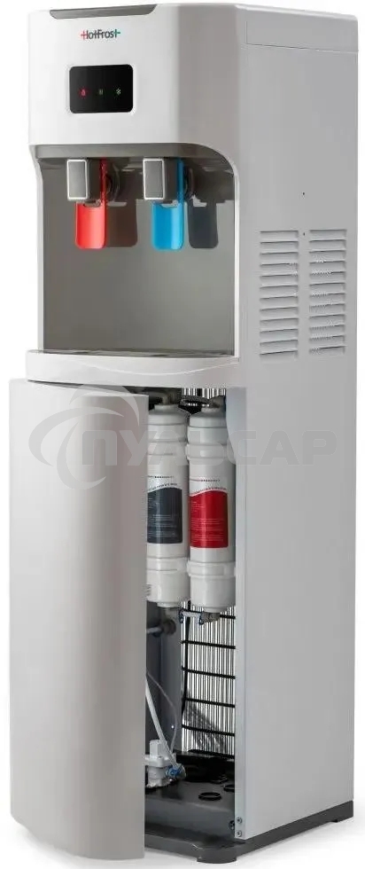 Пурифайер Hotfrost V115 PUF напольный компрессорный белый/серый