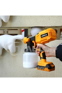 Краскопульт аккумуляторный DEKO SG20DK, 20В, 800 мл, 1x3.0А·ч 083-1133