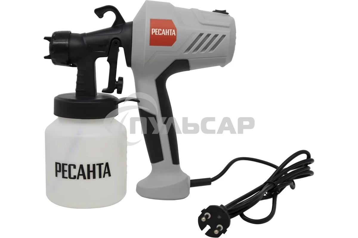 Краскопульт Ресанта ЭКП-400 400Вт бак:800мл 700мл/мин