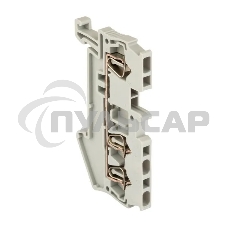 Колодка клеммная JXB-ST-1.5 17.5А 3 вывода пружинная сер. PROxima EKF plc-jxb-st-1.5-3