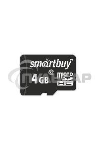 Флеш карта microSD 4Gb Smartbuy microSDHC Class 10