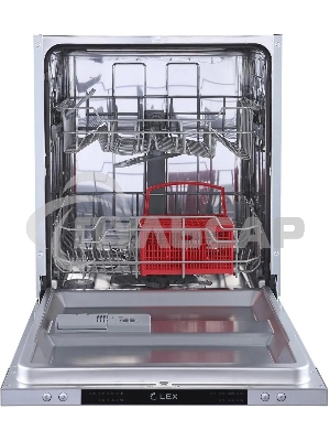 Встраиваемая посудомоечная машина LEX PM 6062 B, нержавеющая сталь, 59.8 см, 12 компл., 49 дБ, класс A++