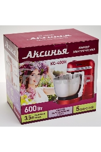 Миксер Delta Аксинья КС-400Н красный