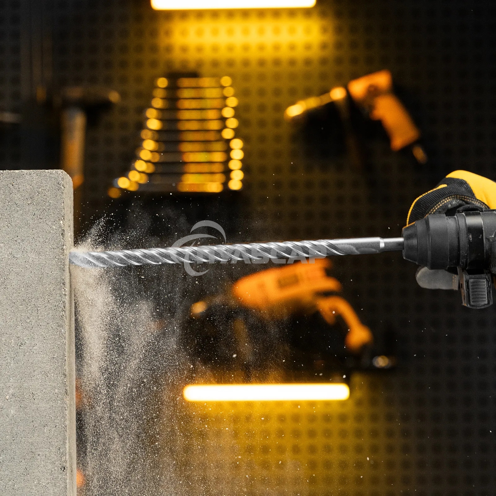 Бур по бетону Denzel цельная крестовая пластина, 14x315 мм, SDS PLUS