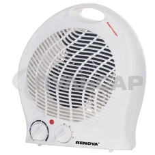 Тепловентилятор Renova FH-V2 белый, 2000 Вт, 20 м2, термостат