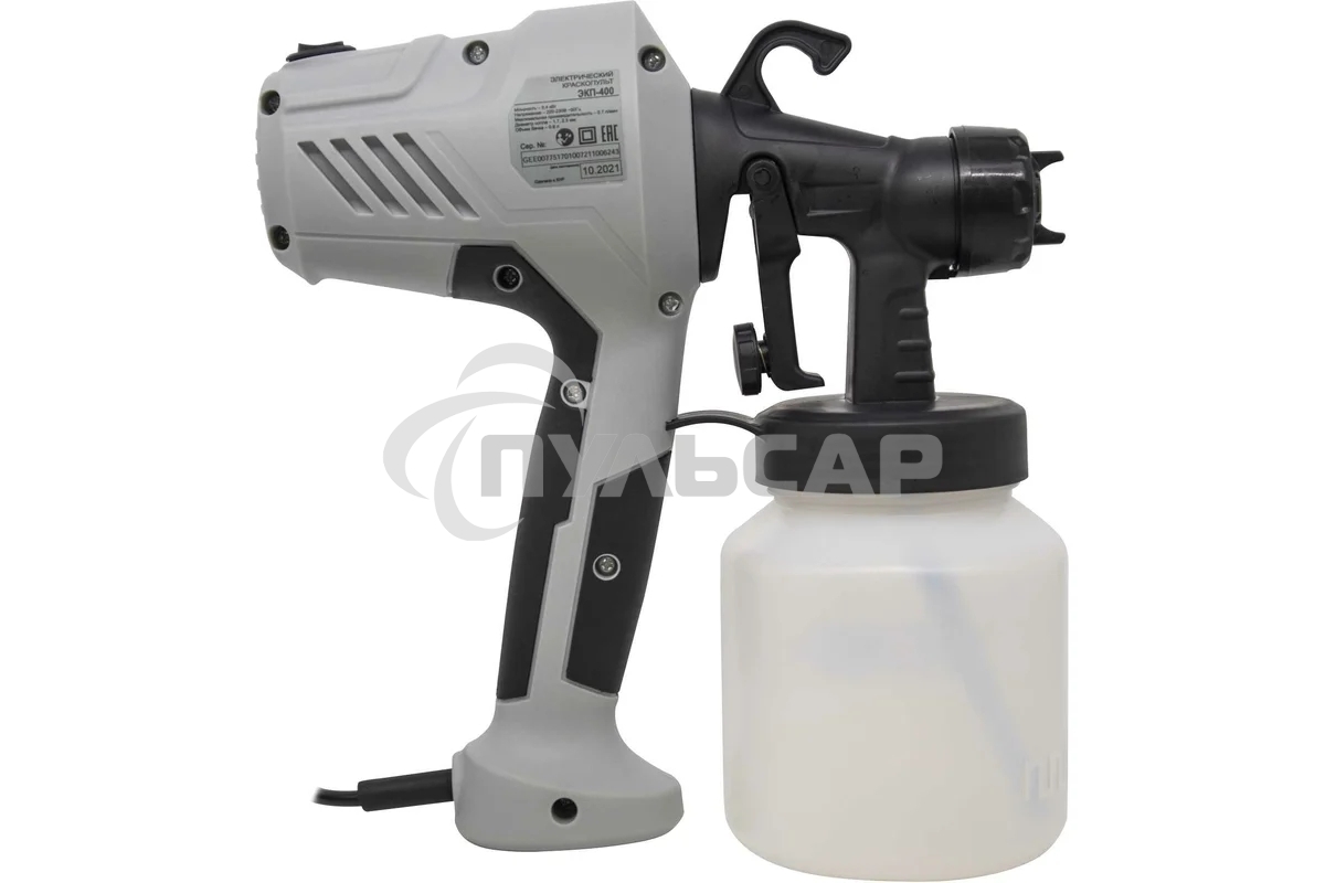 Краскопульт Ресанта ЭКП-400 400Вт бак:800мл 700мл/мин