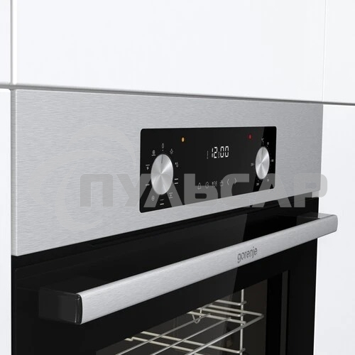 Духовой шкаф электрический Gorenje BO6737E02NX, черный