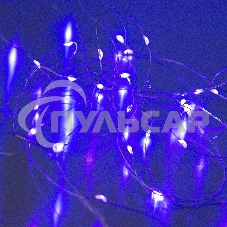Гирлянда светод. Funray Нить, SE-STRING-10100P, 10м, 100 LED, фиолетовый, серебр. шнур 1,5м,