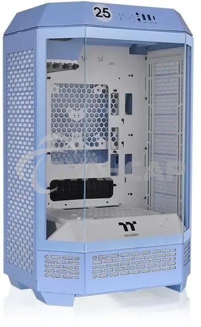 Компьютерный корпус Thermaltake The Tower 300 Hydrangea голубой без БП miniITX 8x120мм 6x140мм 2xUSB 3.0 audio bott PSU
