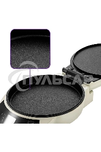 Пиццамейкер Kitfort КТ-4638 1600Вт серый/черный