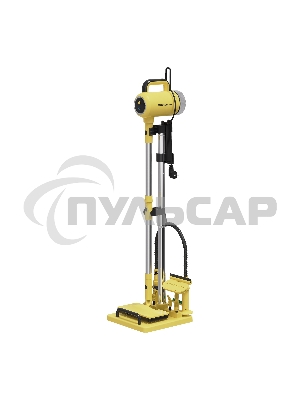 Пароочиститель напольный Polaris PSC 1711C 1700Вт желтый/черный