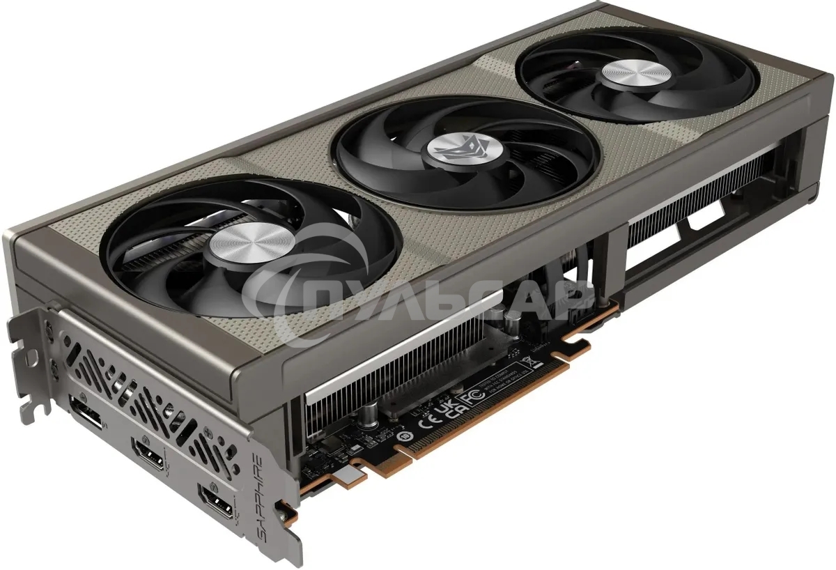Видеокарта Sapphire PCI-E 5.0 11350-01-20G NITRO+AMD RADEON RX 9060 XT GAMING OC 16Gb DUAL AMD Radeon RX 9060XT 16Gb 128bit GDDR6 2780/20000 HDMIx2 DPx2 HDCP Ret
