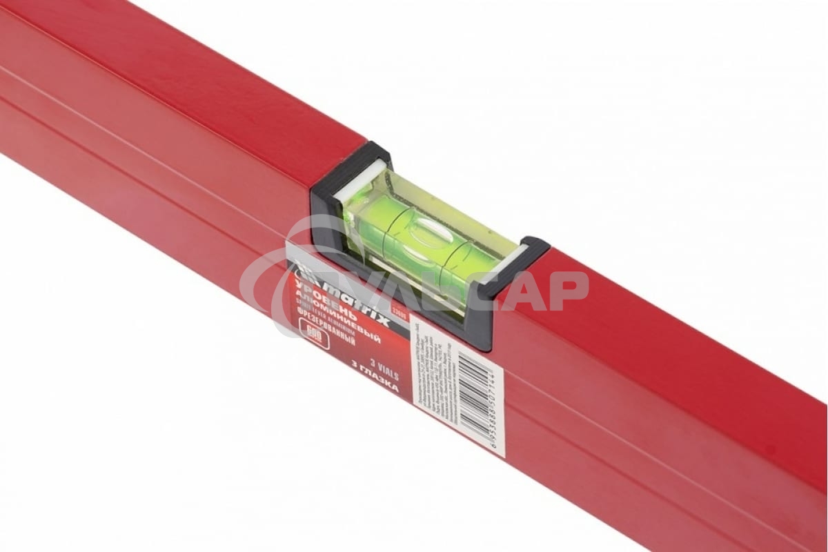 Уровень Matrix 600мм 1мм/м 3 глазка