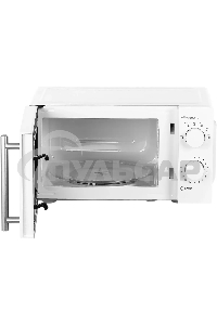 Микроволновая печь Galanz MOS-1706MW белый, 17 л, 700 Вт, переключатели - поворотный механизм