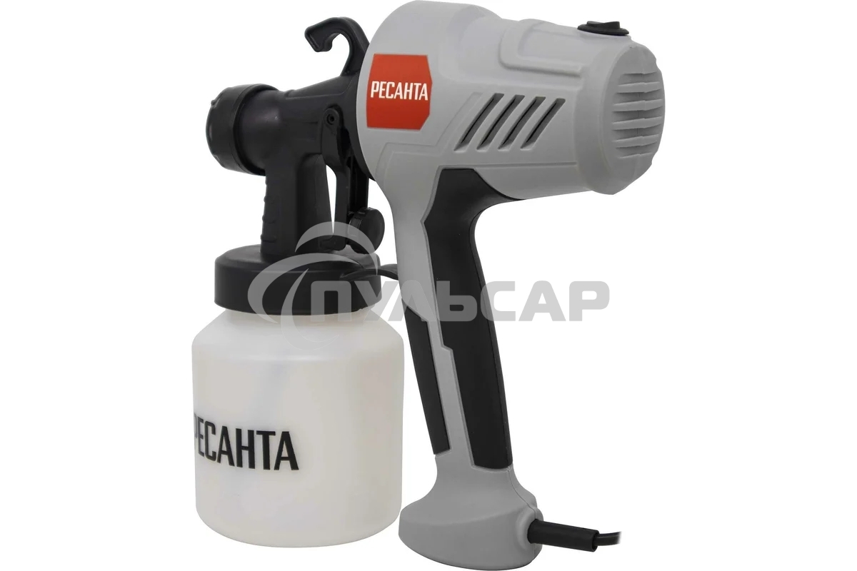 Краскопульт Ресанта ЭКП-400 400Вт бак:800мл 700мл/мин