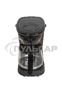 Кофеварка капельная SUPRA CMS-1240 черный, исп. кофе - молотый, 1.25 л, 750 Вт.