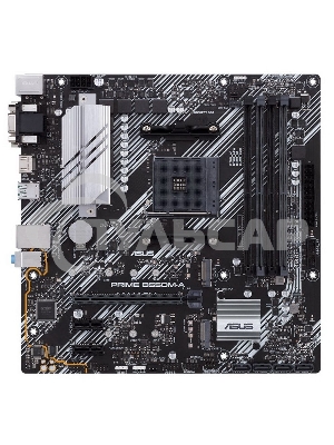 Материнская плата ASUS PRIME B550M-A, AM4, AMD B550, 4xDDR4, 4xSATA, 2xM.2, 1xPCIe 4.0 x16, 2xPCIe x1, 1xDVI-D, 1xHDMI, 1xVGA, 1x 1Gb LAN, 2xUSB 3.2 Gen 1, 2xUSB 2.0, 3x3.5 мм, 7.1, mATX