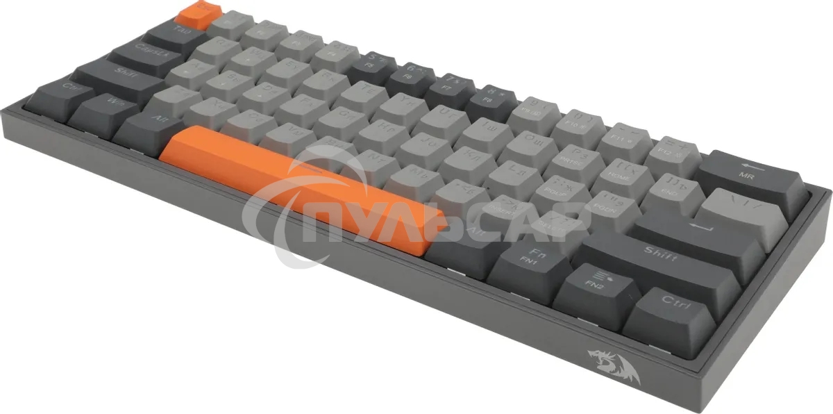 Клавиатура проводная REDRAGON Fizz RU,Rainbow,красные свитчи, механическая