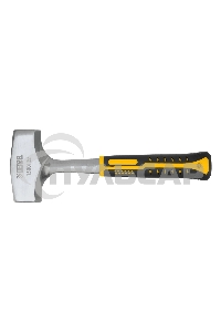 Кувалда Denzel 1,5 кг, цельнометаллическая, двухкомпонентная рукоятка