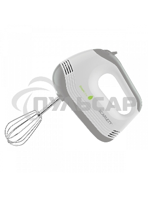 Миксер Scarlett SC-HM40S17 (Green Line) Мощность, Вт: 300; Количество скоростных режимов: 5; Режим TURBO